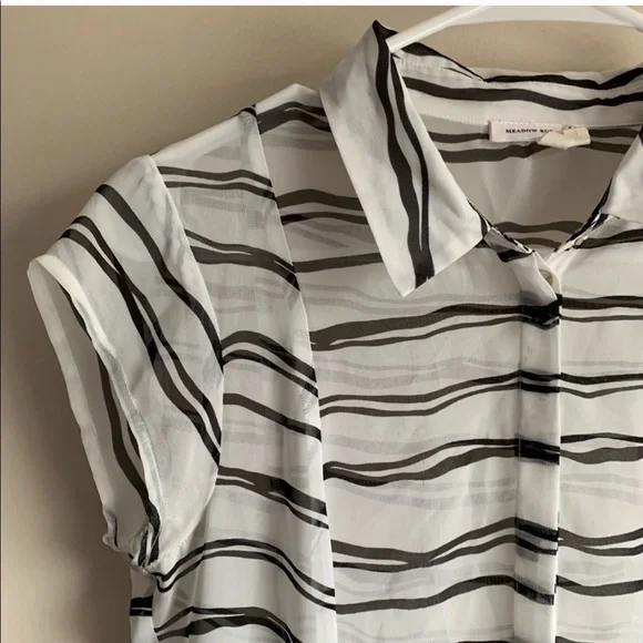 Anthropologie Meadow Rue Walking Tour Patterned Tank Top - Picture 5 of 8